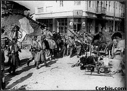 Soldados durante a 1 Guerra Mundial